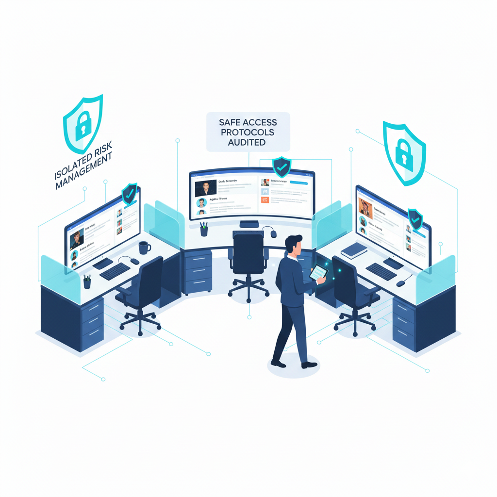 Agency account management and security for GBP